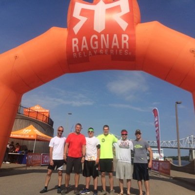 2014 Ragnar Great River Run - Team #75   201.6