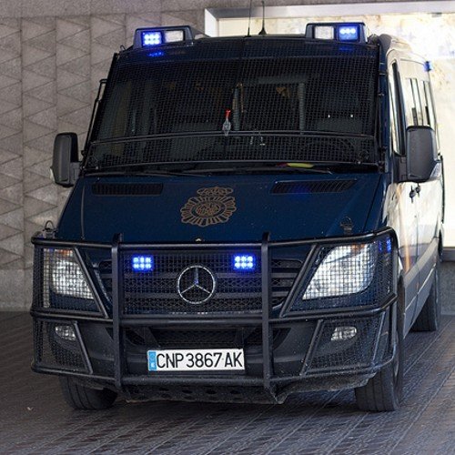 Futuro miembro de la unidad de intervención policial del CNP