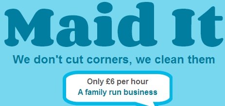 Maid It provides cleaning services for landlords, businesses & individuals. Family owned & operated business, our price is only £6 p/hr. http://t.co/kSs64wVYaT