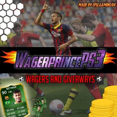 ⚽️PS3 WAGERS⚽️ ..no time wasting or cards