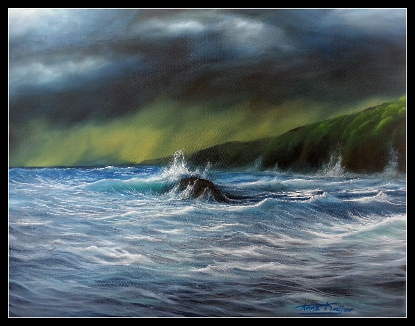 The spirit of the Baltic Sea its captured for you to take home on canvas.