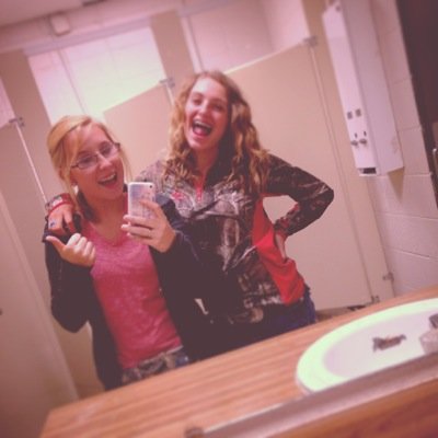 Two Best Friends.. We do weird shit sometimes. Duces✌️