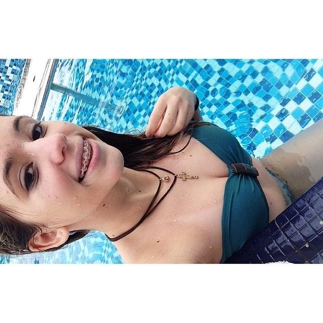 but you were smiling somehow