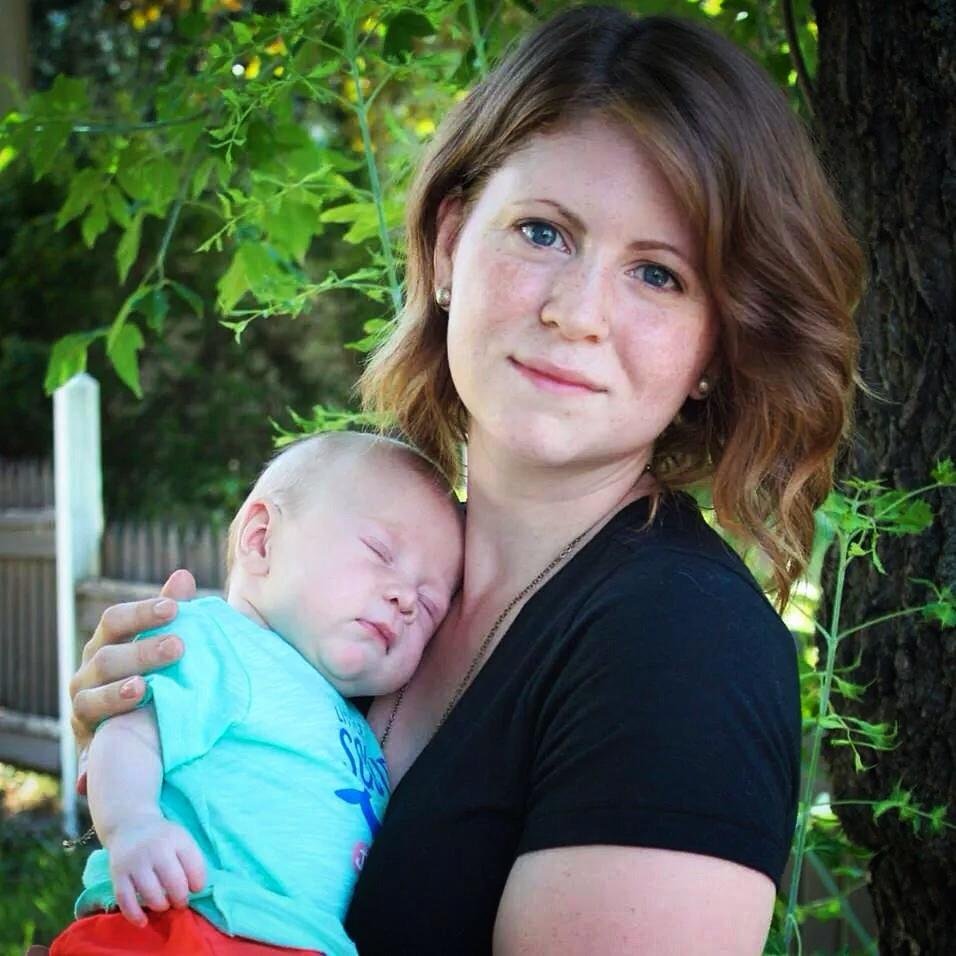 Just trying to be a good mom, a good nurse, and a good human.