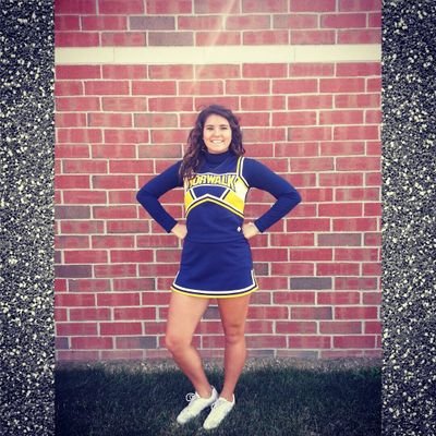 FOREVER YOUNG✌ NHS CHEERLEADER NHS BAND TAKEN 8/11/14