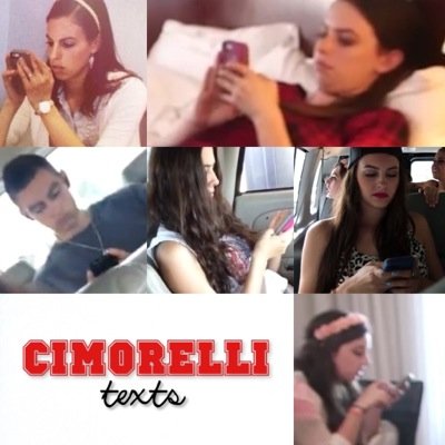This is may a parody of Cimorelli's texts ... or maybe not