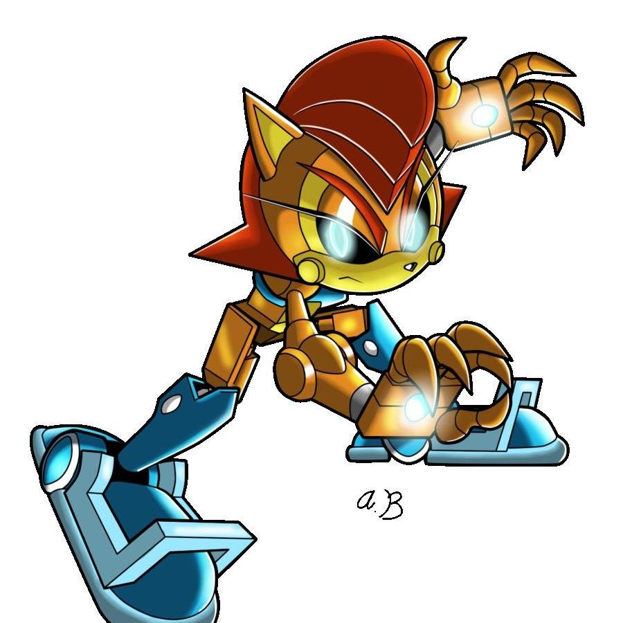 Hmph... Dr. Eggman again. Today it was Sally's turn. She looks awfully better than I though! Ho ho ho! | #SonicRP