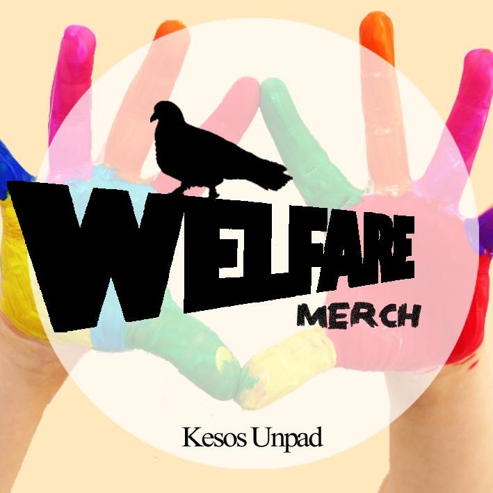 WelfareMerch's profile picture. Pusat Merchandise-nya Mahasiswa Kesos FISIP Unpad. // Creativity never ends