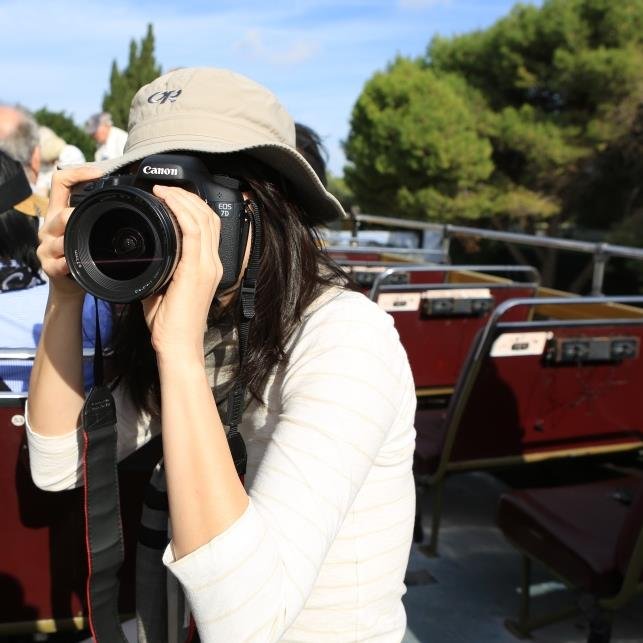 When I grow up, I want to travel, eat good food, drink wine and take pretty pictures.