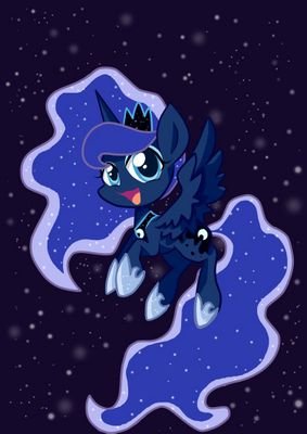 hi my name is princess luna/nightmaremoon