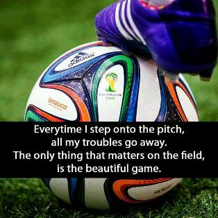 I love football. I want to play professionally, in 2017 I will be moving to england to try an achieve my dreams & also to meet some of the legends of by then.