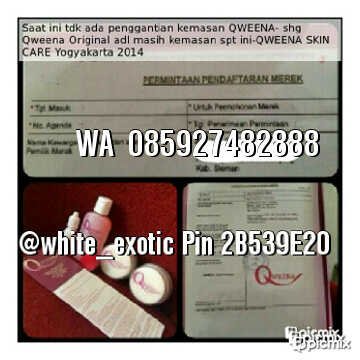 white_exotic's profile picture. QWEENA SKIN CARE.Pin BB 2983B02E.           Sms 085927482888
