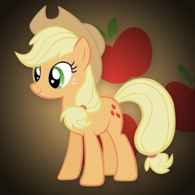 Howdy! Ah'm Applejack. Ah live on ov'r at Sweet Apple Acres. (EST)