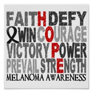 Melanoma has been my life since I was 13. Every day is a struggle, but the only choice I have is to keep going.