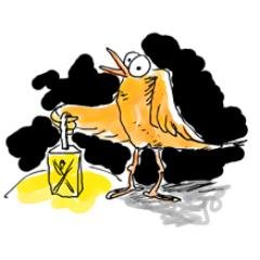 Yellow canaries in our society are the people who don't thrive because of environmental toxins - its all about our right to know whats in the products we buy...