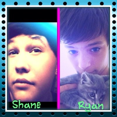 Some girl shipped @TheeShaneLipari & @theryan1845 so we made an account together to help us out with things. xx
