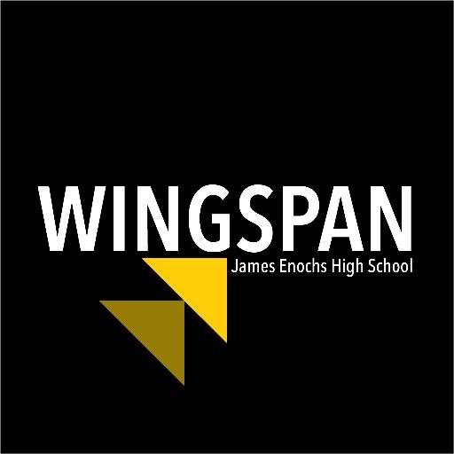 National award winning Wingspan staff of James C. Enochs High School