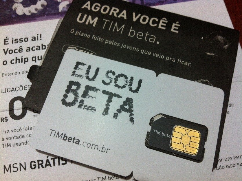 Perfil para pontuar no Tim Beta!