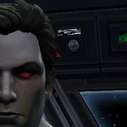 Chiss Cyborg. Built by @darthtwitchy. Bitter, angry sniper. HoloNet account - Live Hologram Streaming!