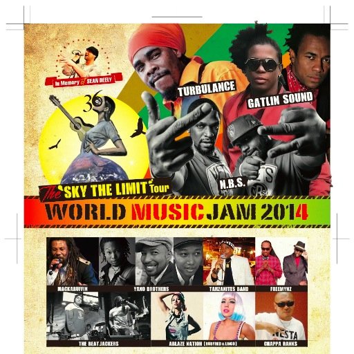 World Music Jam 2014@Kokukoen Tokorozawa Sept:6th (Sat),7th(Sun) 2 days 
from 11am~17pm.