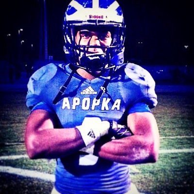 WR from Apopka FL 6'3 215lbs. One of these days the people who never believed in you, will talk about how they met you. Hoka Hey