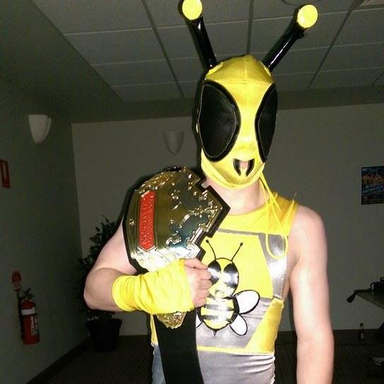 Professional Bee. For bookings: beeboywrestler@gmail.com