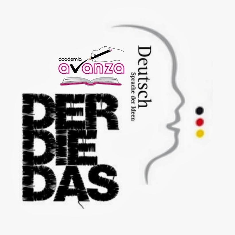 Academia Avanza • DAF • Goethe Institut • academia de idiomas • comunicación • hören/lesen • schreiben/sprechen • der / die / das • 
Deutsch lernen macht Spaß!