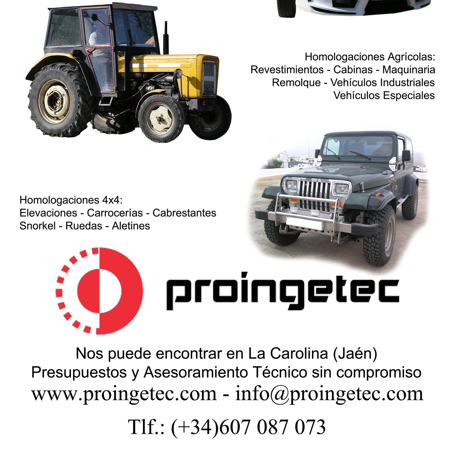 Organización especializada en proyectos técnicos, naves industriales, instalaciones, homologación de reformas en vehículos