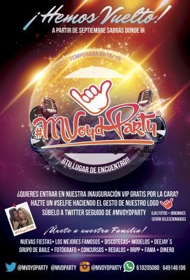 Llegamos con #MVoydParty, las mejores fiestas . Se buscan RRPP'S para la venta de entradas. Twitter oficial @baldo_montero7 @carlos98fr @D_Suarez_98