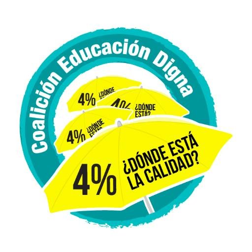 Educación Digna es un esfuerzo de un conjunto de organizaciones y activistas que piden mediante acciones cívicas, que un sistema educativo justo y de calidad