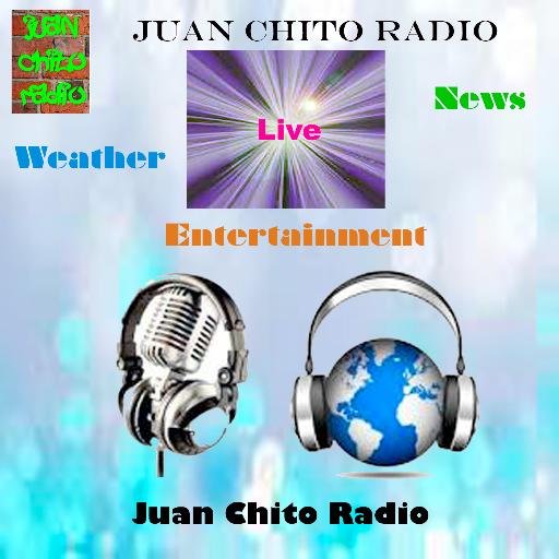 Juan Chito Radio, commercial free music streaming. Weather and News brought to you when it happens. 
@juanchito2245 takes over on the weekends/weekday nights.