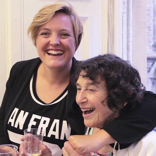 YouTube tag team.  1 part 81 year old Californian (Lynn Ruth). 1 part East London dwelling Scottish chump (Susie). Do dates (not in a weird way). Often tipsy.