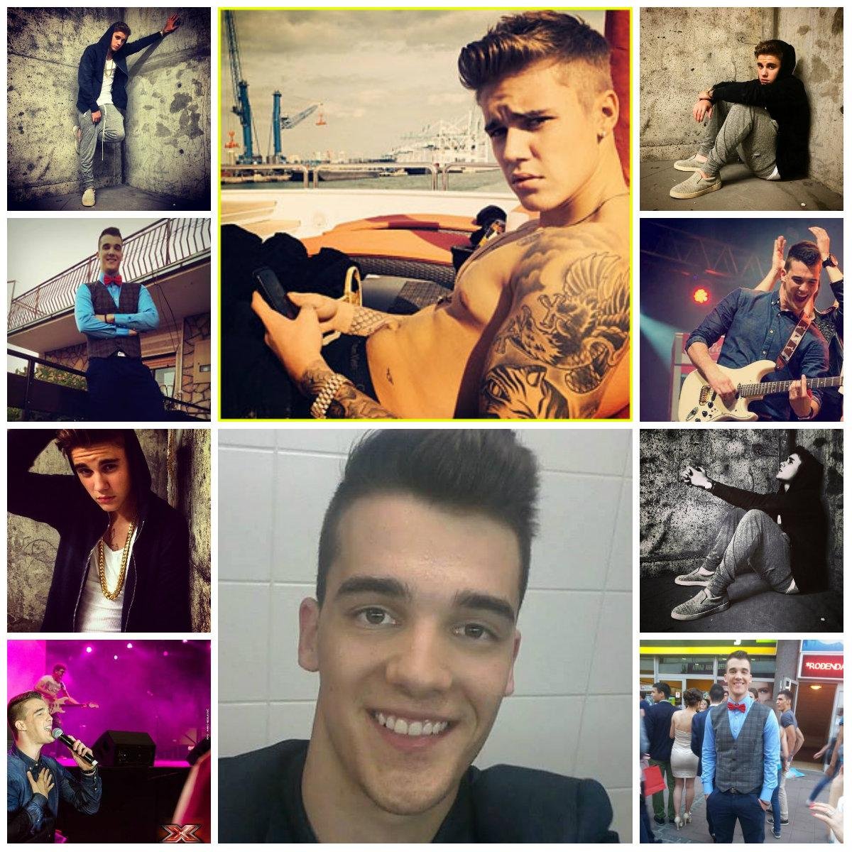 aleksa perovic and justin bieber one love !! 3