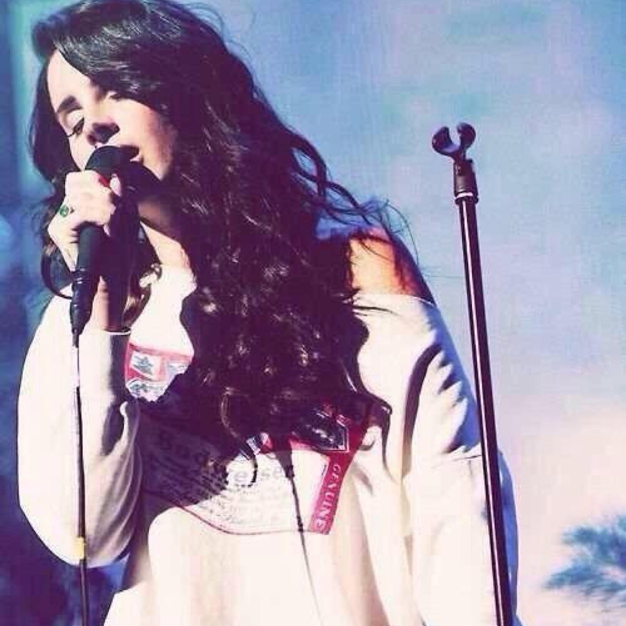 I cry bc lana del rey