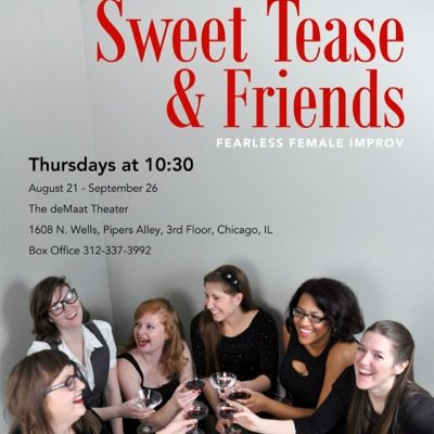 SweetTeaseChi's profile picture. We are 6 Chicago ladies rocking the world of independent improv!