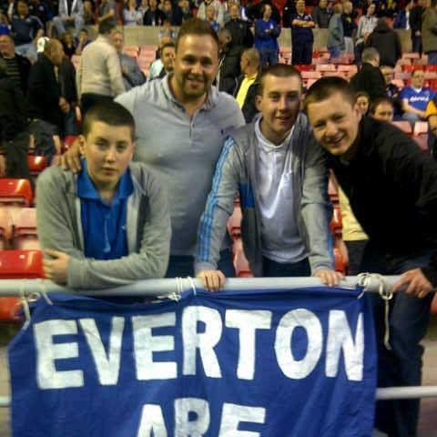 Up the toffees .
