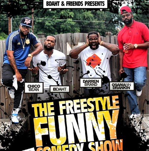 The home page of the Freestyle Funny Comedy Show ft: @BDAHT @Osamabindrankin @DarrenBrand_ & @chicoBean. Co Founder: @FFCS_50 Booking: @NoRooManagement