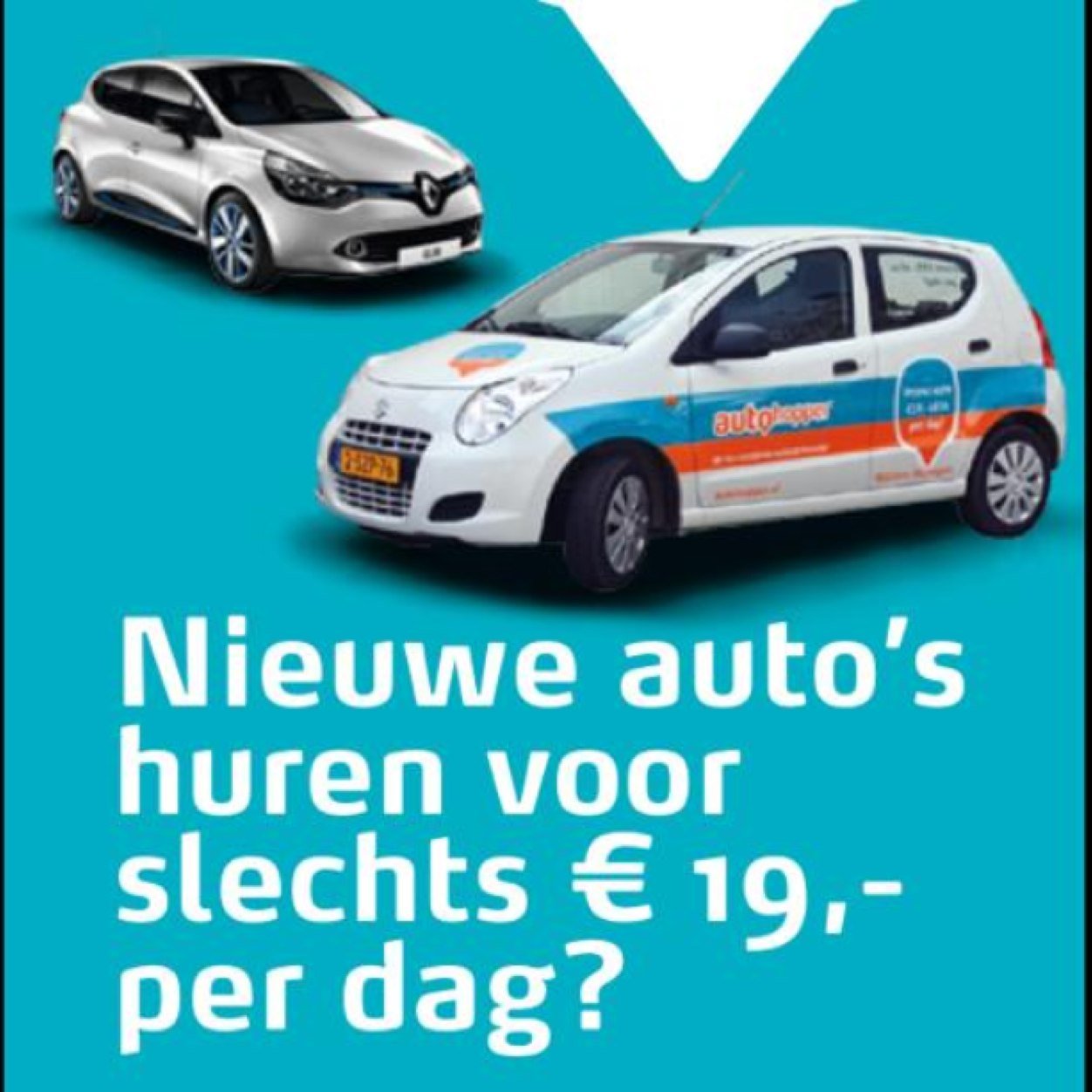 Autohopper Nijmegen, Wijchen. Autoverhuur l Shortlease l Verhuis bus l Cabrio l Promo auto € 19,- per dag.