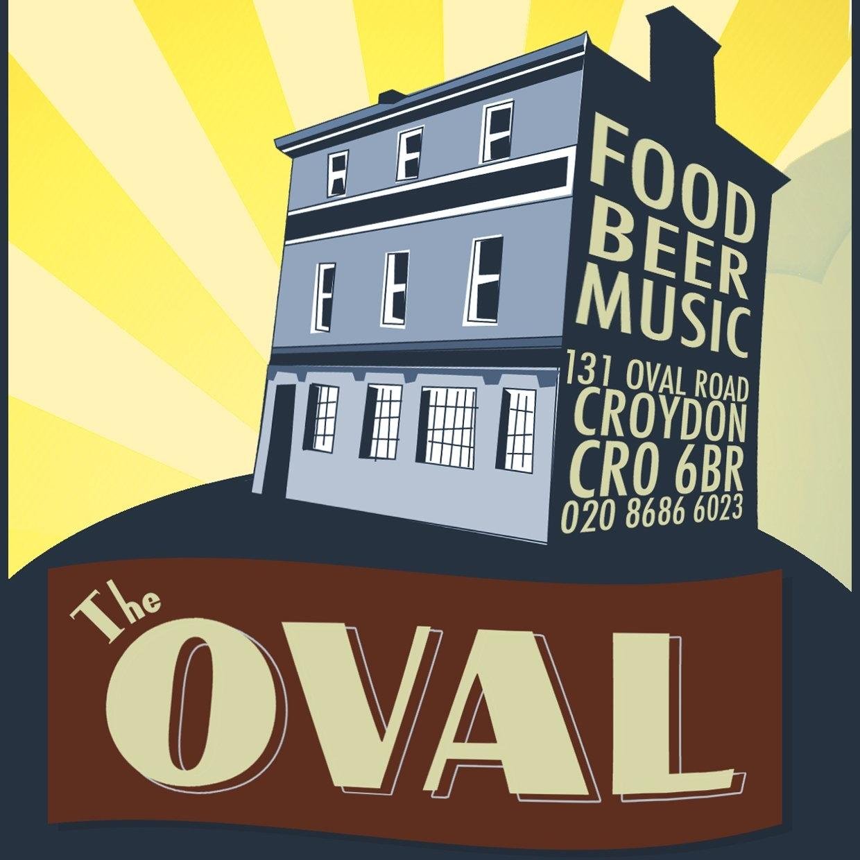 Welcome to the twitter feed for The Oval Tavern - Croydon's foremost venue and best kept secret.