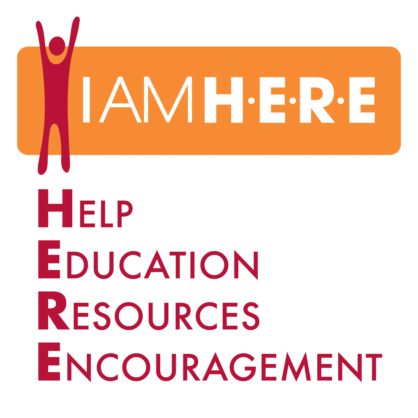 I AM H·E·R·E draws together stakeholders in teen mental health to work on initiatives that strengthen the network of mental health resources for teens in N TX.