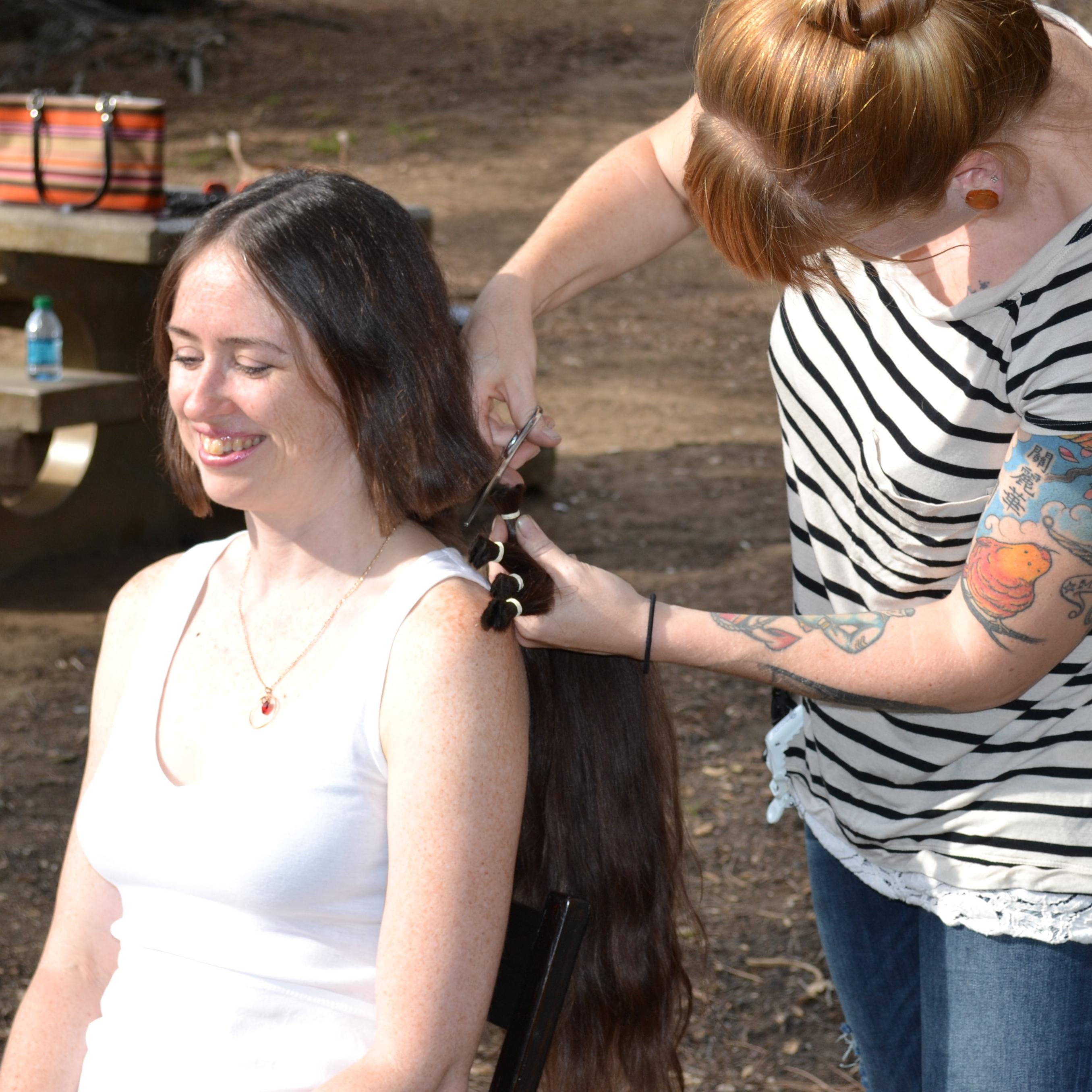 I donated 22 inches to honor my friend who just completed treatment at City of Hope. Will you support me with a donation of $1/inch @CityofHope or We Are Ocean?