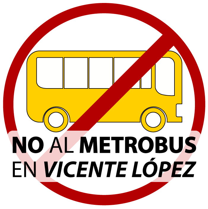 Iniciativa para concientizar acerca de los efectos negativos de la creación del Metrobus en Vicente López..