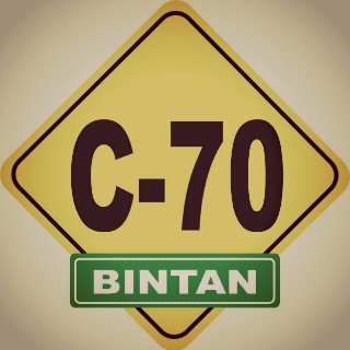 official c 70 bintan  motor antik gaya nyentrik