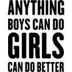 GirlsCan_'s profile picture. Encouraging girls to do what they want to do.