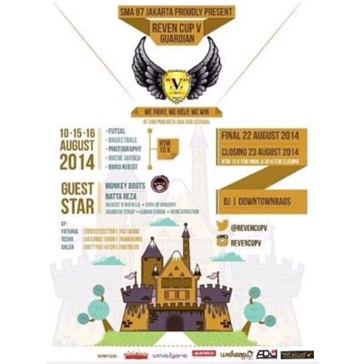We fight,help,win We Compete In Doing Charity.registration at http://t.co/XP6WTYXXlk  Contact Person : Fatkhul: 08892302790/7421AABC Salsa 087774014729/24D7EE28