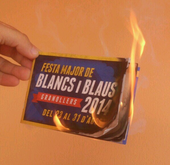 És quan esnifo que hi veig blanc.