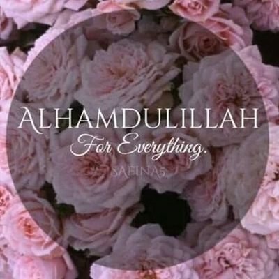 Alhamdoulillah ten alle tijden.