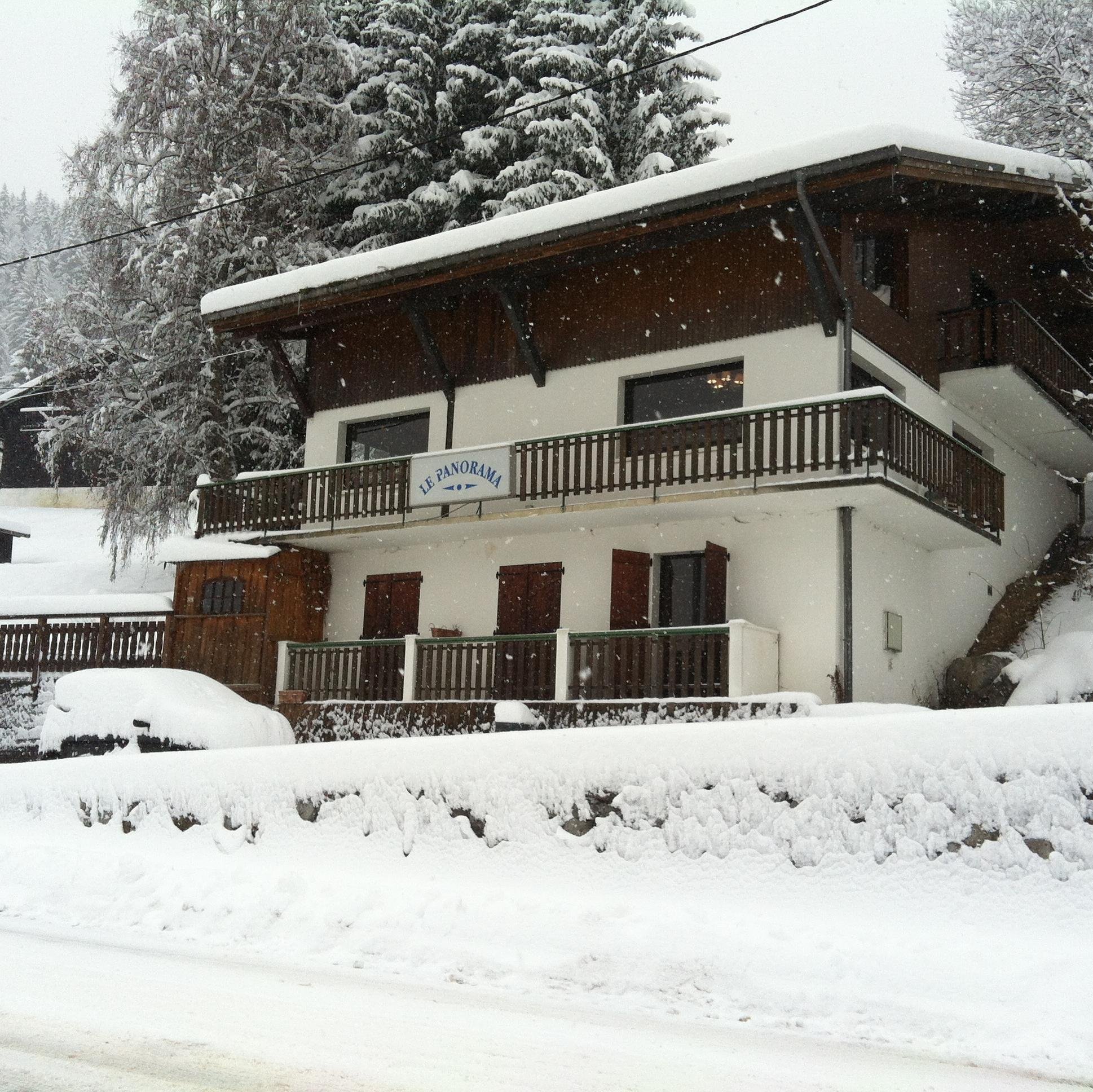 Chalet Panorama, a rustic alpine chalet in Morzine, French Alps. We specialise in B&B and short stays, but can tailor make your stay to your needs