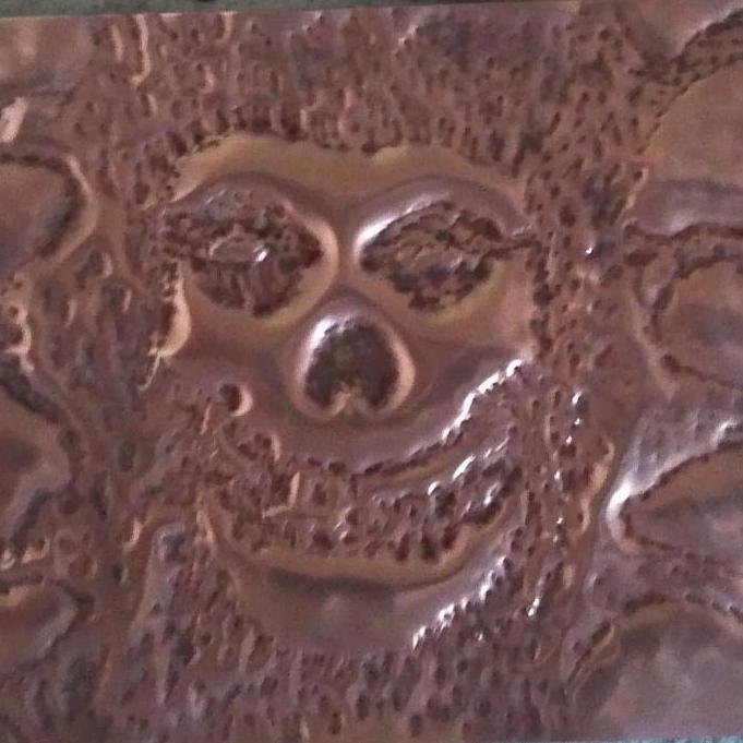 54 M 
Copper artist