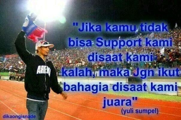 aremania selalu ada dimana